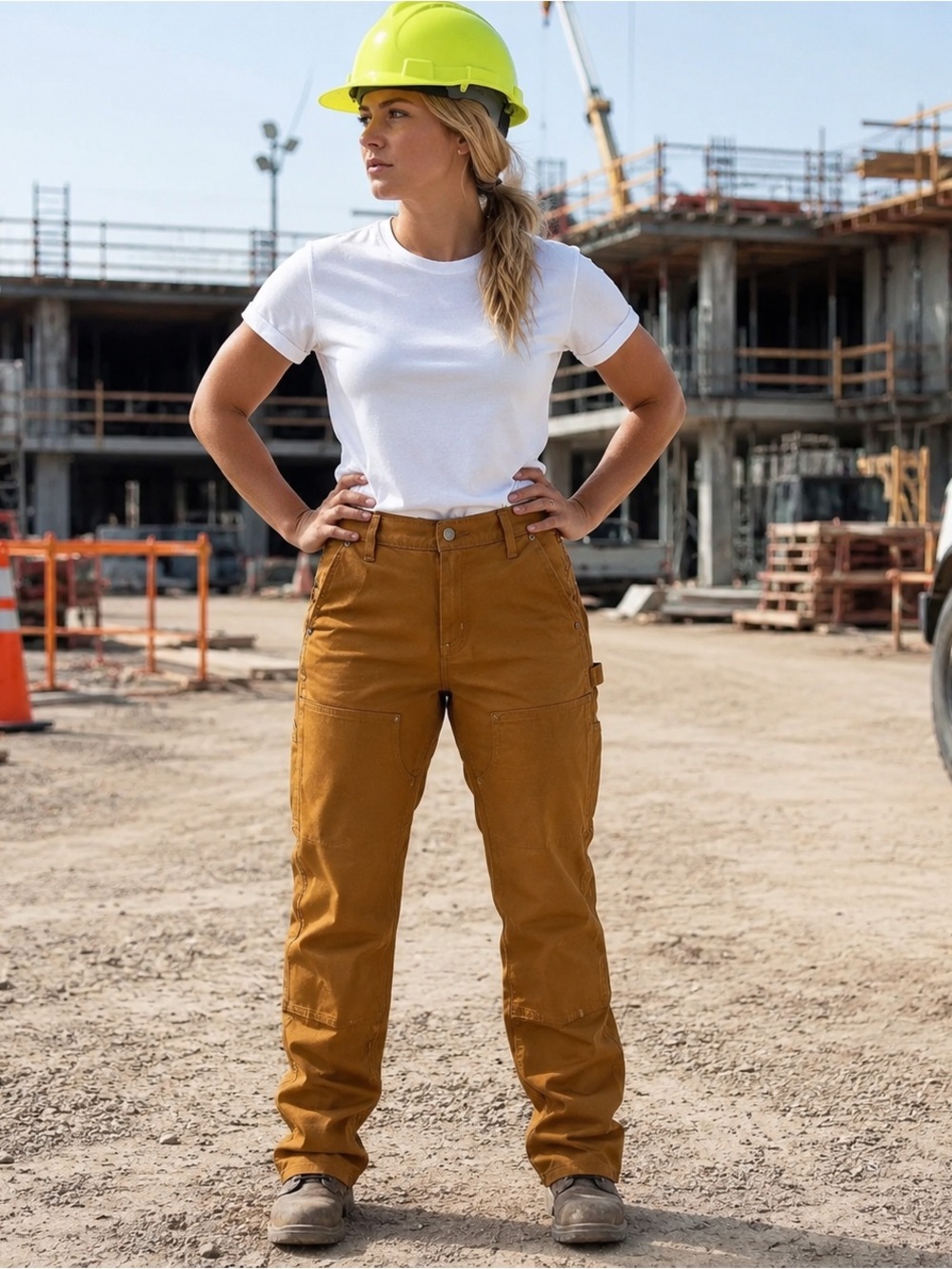 Carhartt Rugged Flex Relaxed Fit Twill Double Front Work Pant Sz 12T BN4296W New